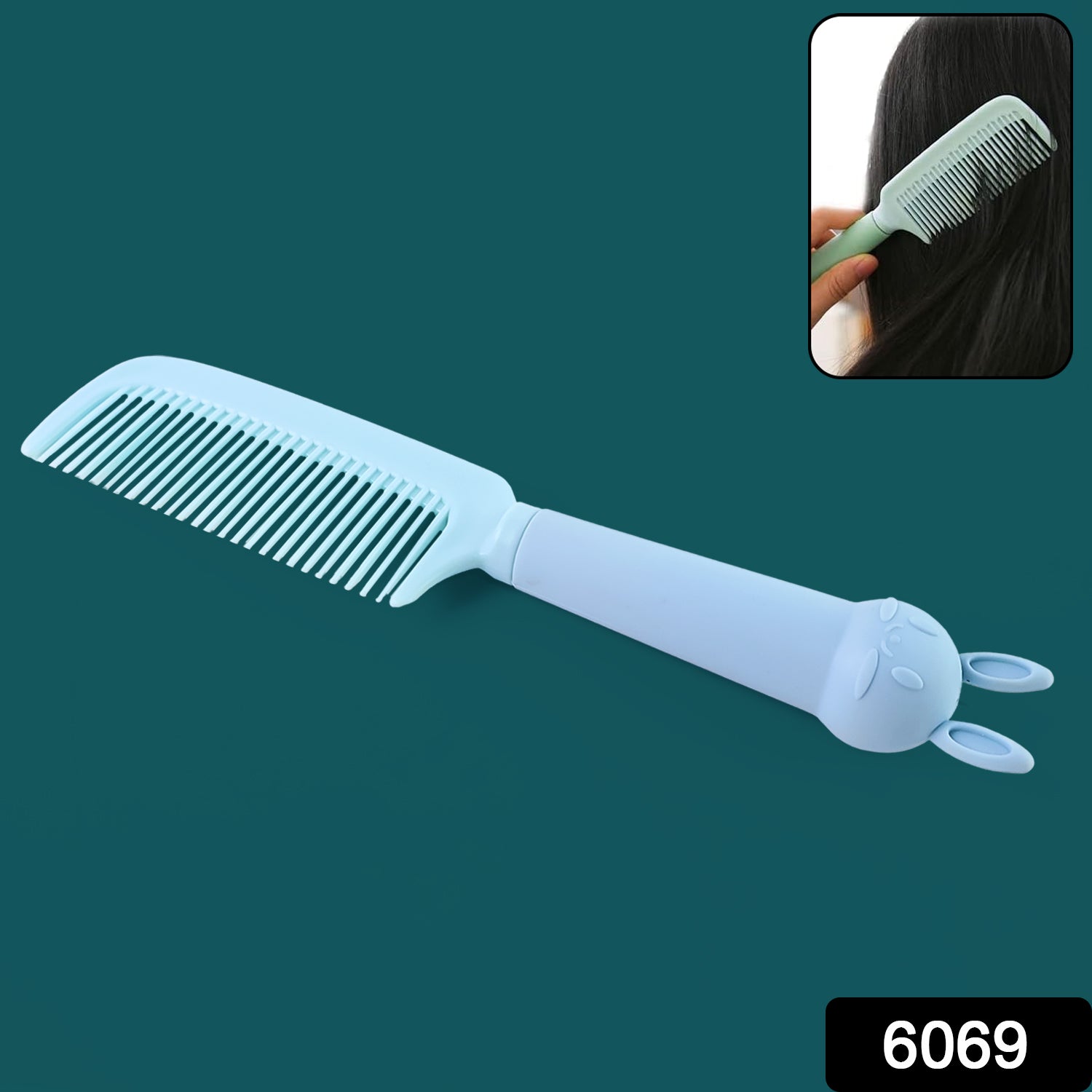 Adorable Bunny Detangling Comb (1 Pc) Adorable Bunny Detangling Comb (1 Pc)